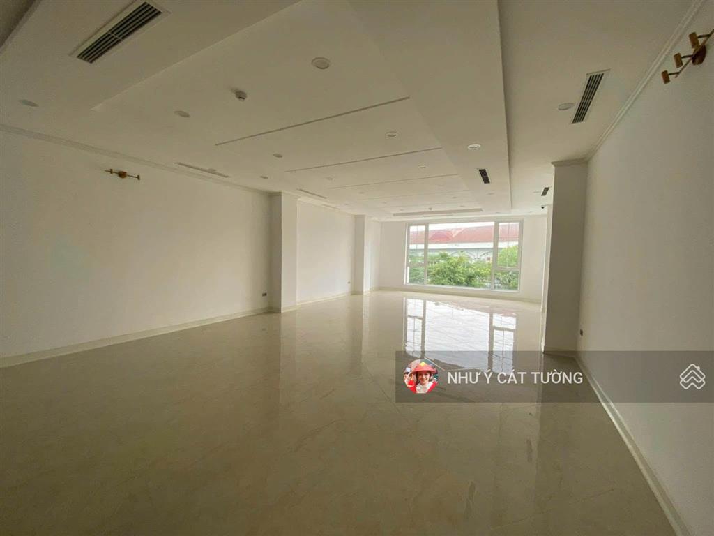 Cho thuê tòa vp mới tinh mặt phố phố trung kính, trung hòa cầu giấy nhà mới thang máy 195t/ tháng