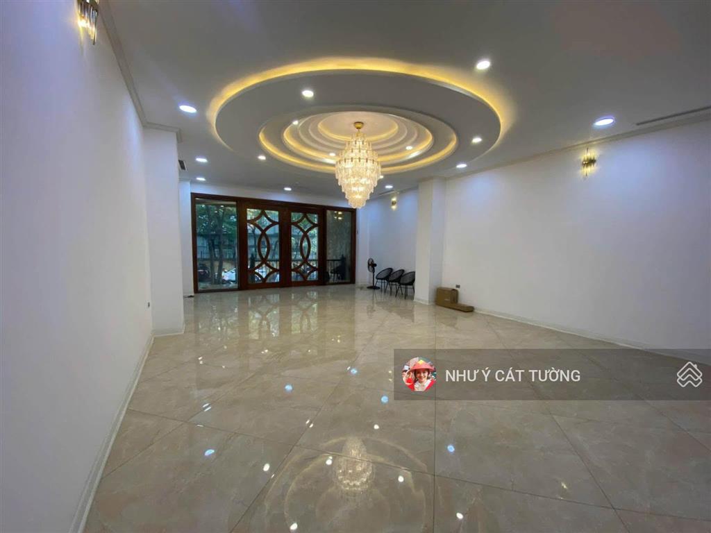 Cho thuê tòa vp mới tinh mặt phố phố trung kính, trung hòa cầu giấy nhà mới thang máy 195t/ tháng