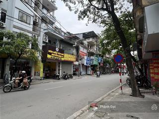 Mặt phố hoàng văn thái thanh xuân, 50m, 5m2 mặt tiền, 1hầm 6 nổi,23 tỷ