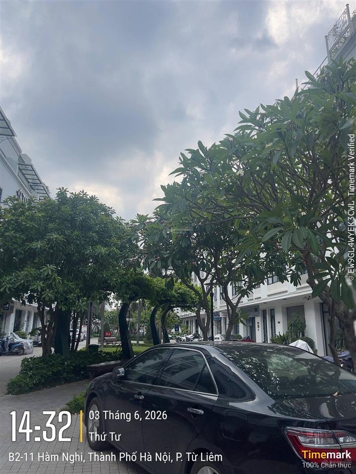 Cho thuê vinhomes hàm nghi. dt 95m2 * 5 tầng. mt 6m. chia phòng, thang máy, nhà đẹp. 50 tr/th