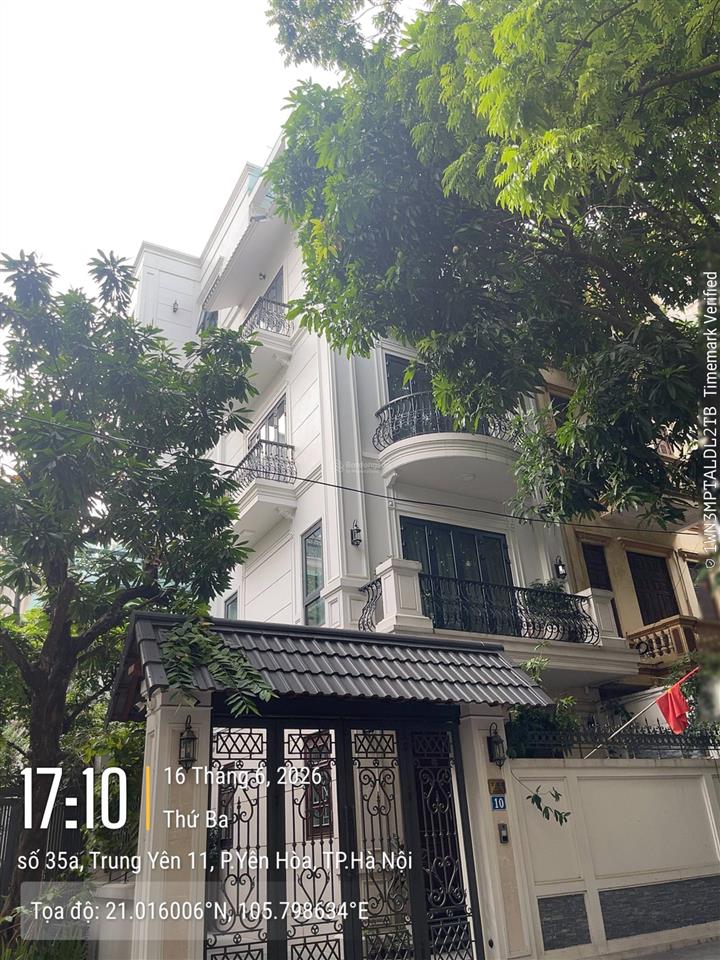 Cho thuê phân lô trung yên 11. dt 115m2 * 4 tầng, lô góc, chia phòng, giá 40 triệu/tháng