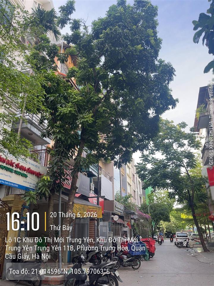 Cho thuê lk kđt trung yên 11. dt 70m² * 5 tầng. mt 5,5m. nhà đẹp, ô tô đỗ cửa, 36 triệu/tháng