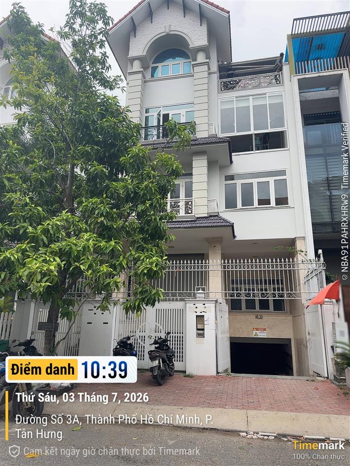 Cho thuê tầng trệt làm văn phòng tại him lam, phường tân hưng, tp. hcm. 190m². 35,5tr/tháng