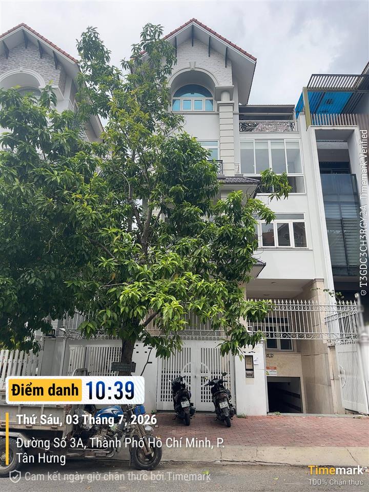 Cho thuê tầng trệt làm văn phòng tại him lam, phường tân hưng, tp. hcm. 190m². 35,5tr/tháng