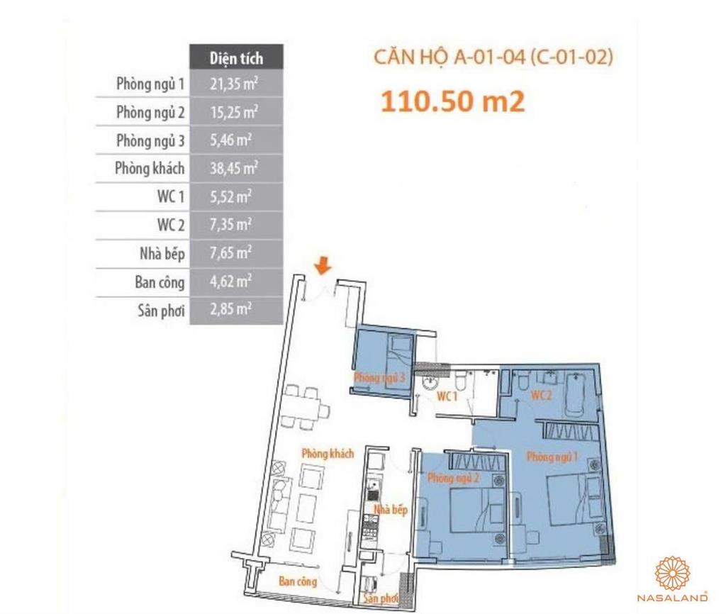 Him lam riverside  bán căn hộ chung cư giá tốt t9/2026. 108m2. 7,8 tỷ