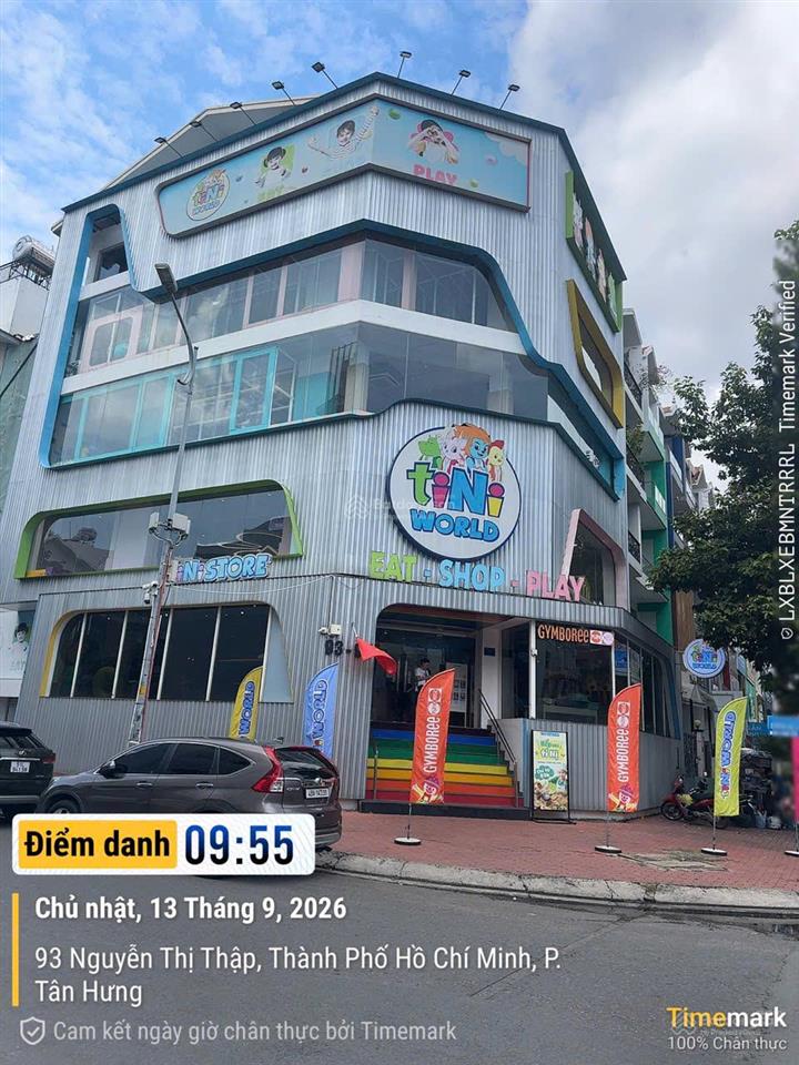 Cho thuê tòa văn phòng him lam tân hưng, 1000m2. căn góc nguyễn thị thập. 312 triệu/tháng