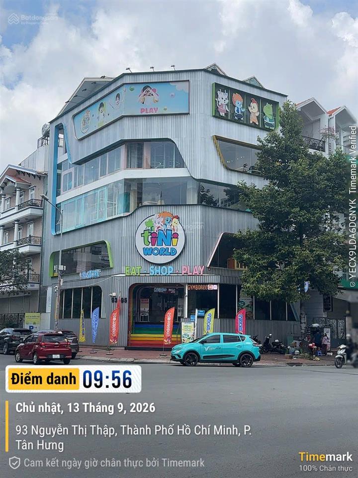 Cho thuê tòa văn phòng him lam tân hưng, 1000m2. căn góc nguyễn thị thập. 312 triệu/tháng