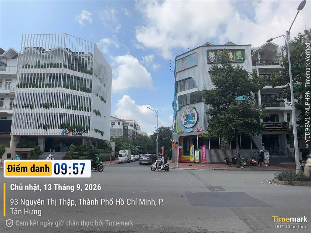 Cho thuê tòa văn phòng him lam tân hưng, 1000m2. căn góc nguyễn thị thập. 312 triệu/tháng