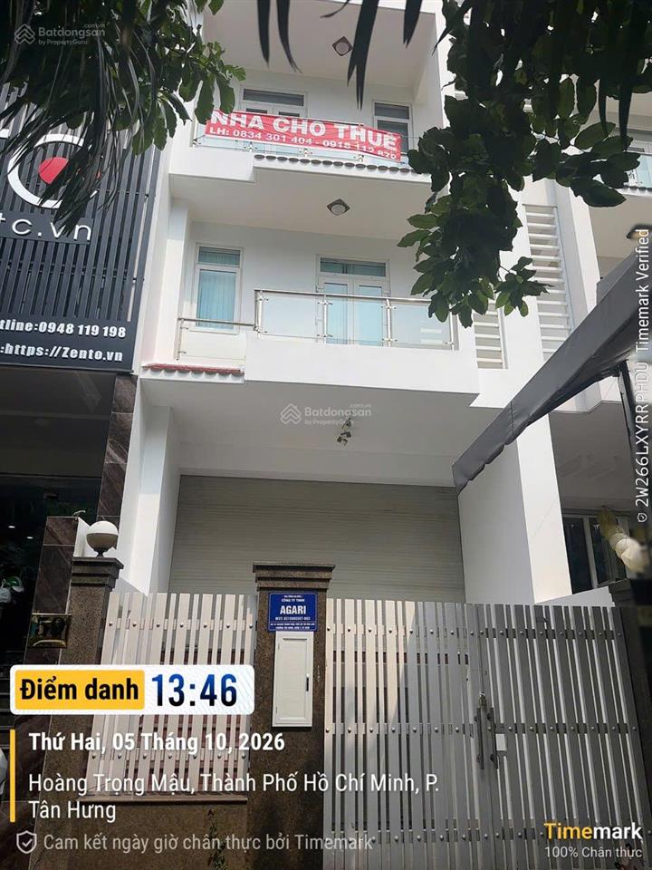 Cho thuê nhà mặt phố khu đô thị him lam tân hưng, tp. hồ chí minh. 67tr/tháng