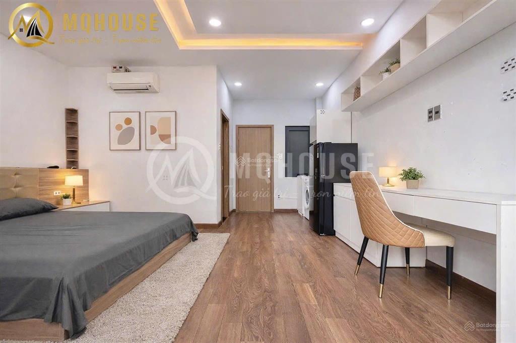 Cho thuê ch studio ban công  rộng 40m2  gần chợ bà chiểu, giáp q1