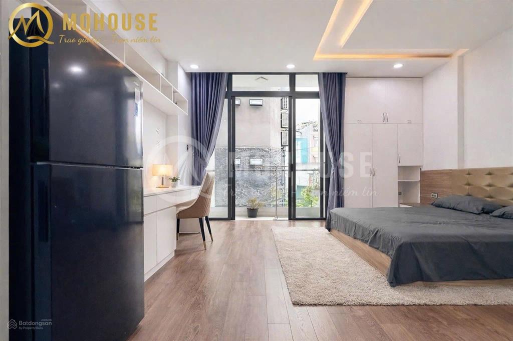 Cho thuê ch studio ban công  rộng 40m2  gần chợ bà chiểu, giáp q1