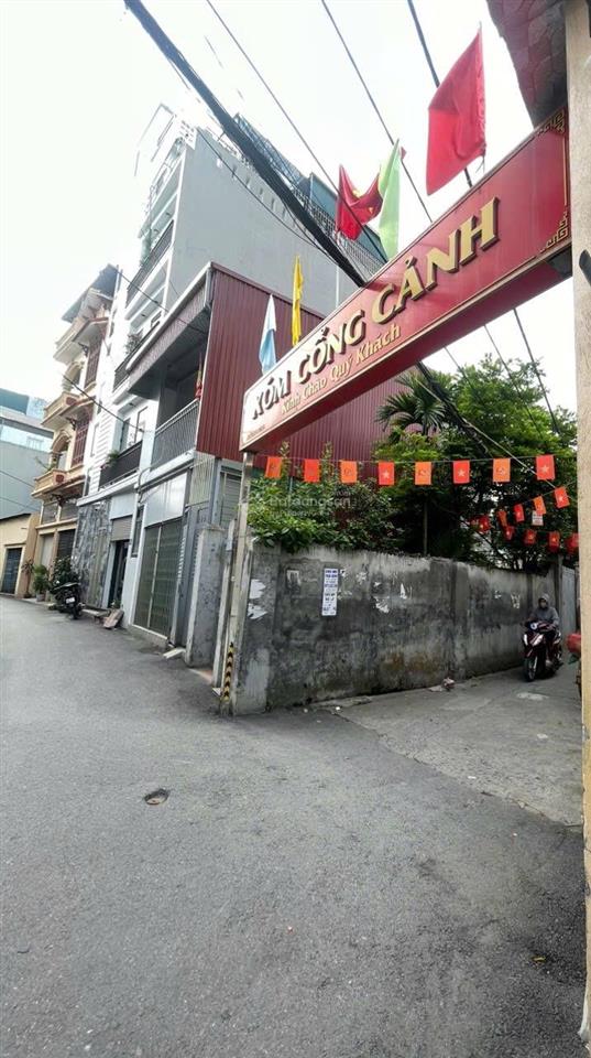 Đất huỳnh cung sát kđt linh đàm ô tô thông dt gần 50m mt hơn 4m đất vuông đẹp