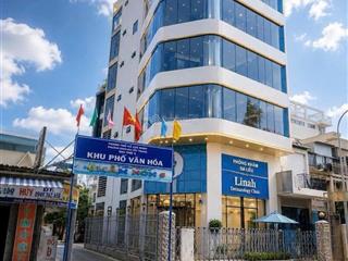 Building góc 2mt nguyễn văn đậu, q.bình thạnh  hầm + 7 tầng thang máy  126m2 đất  giá 43.9t