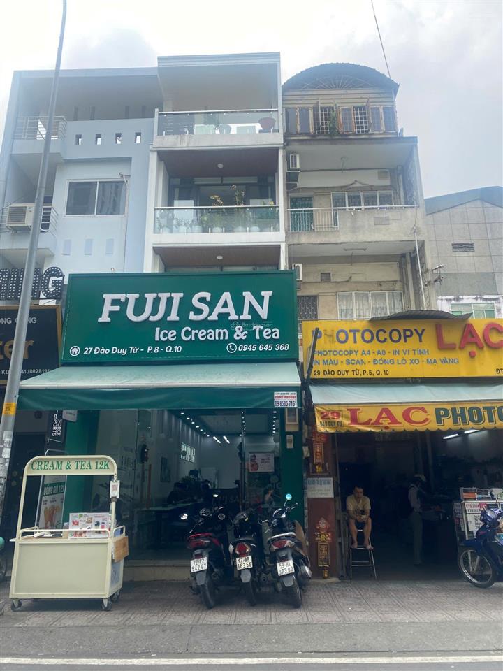 Định cư úc bán gấp nhà mt đào duy từ, q.10  nhà 4 tầng có thang máy  111.09m2 đất  giá chỉ 34 tỷ