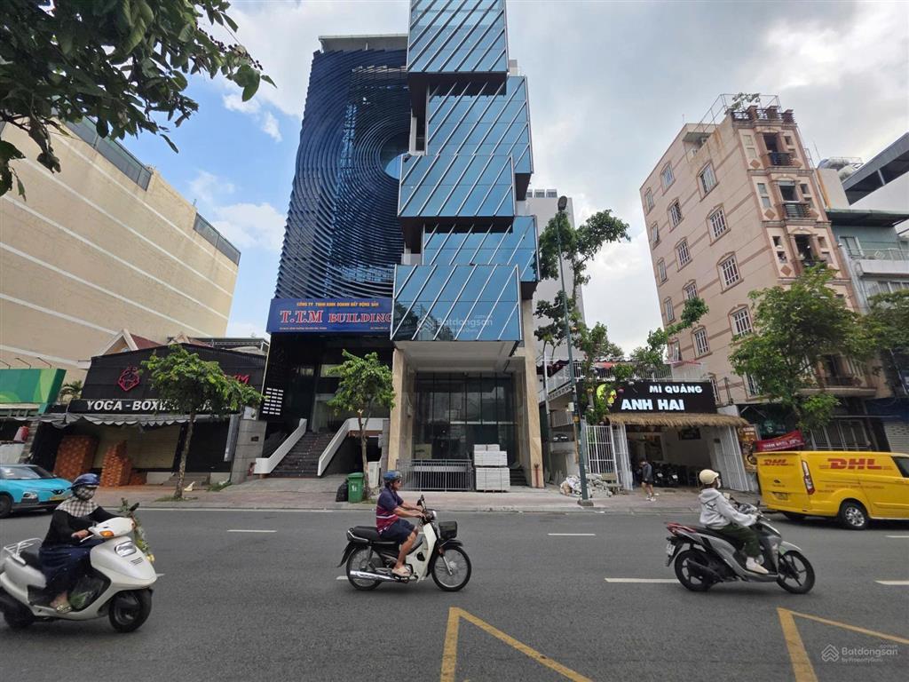 Building văn phòng đường bạch đằng giáp công viên với 2326.3m2 sàn  hầm 8 tầng  giá 147 tỷ