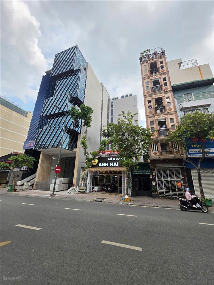 Building văn phòng đường bạch đằng giáp công viên với 2326.3m2 sàn  hầm 8 tầng  giá 147 tỷ