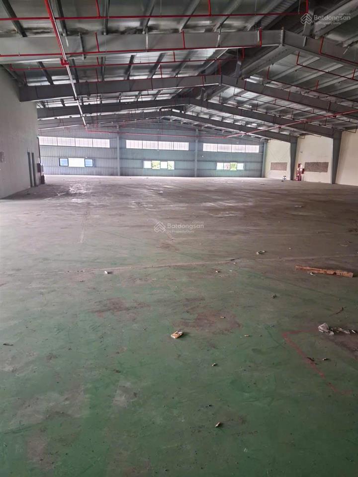 Cho thuê kho tiêu chuẩn, đầy đủ pccc, khung zamil cao 13m, diện tích 5000m2, thạch thất  quốc oai