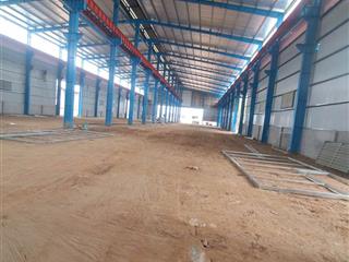 Cho thuê kho tiêu chuẩn, đầy đủ pccc, khung zamil cao 13m, diện tích 5000m2, thạch thất  quốc oai
