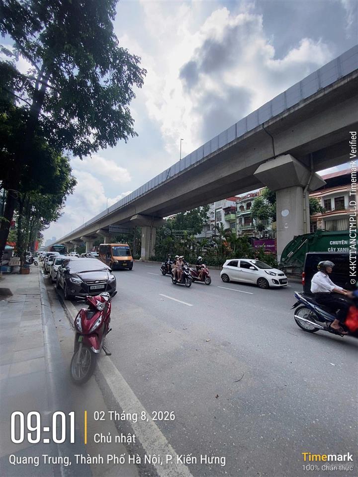 Cho thuê mbkd số 236 quang trung dt 260m2 * 1 tầng, thông sàn, giá 50 triệu,  0968 120 ***