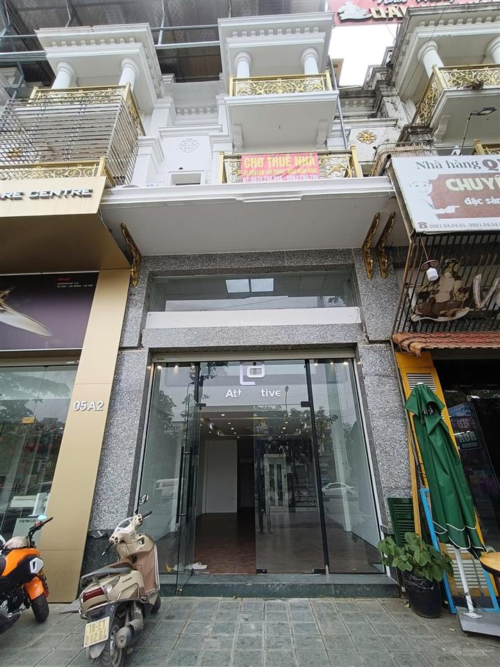 Cho thuê nhà mặt phố tố hữu 60m*5 tầng mặt tiền 5m, thông sàn, thang máy giá 35tr/th,  0968 120 ***