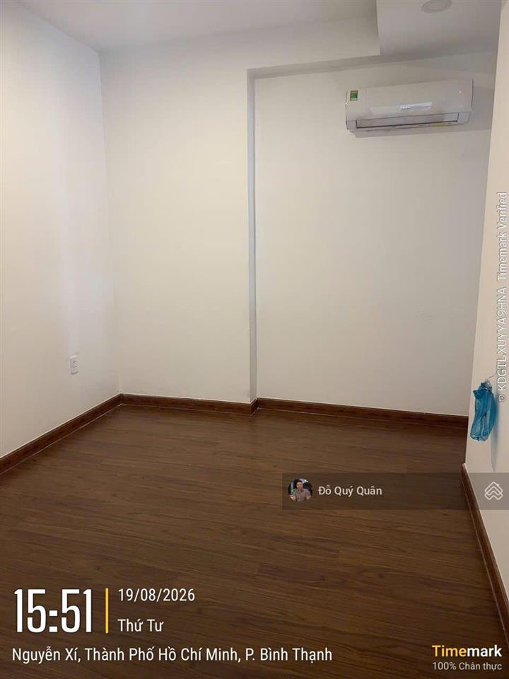 Cho thuê ch richmond city, nguyễn xí, bình thạnh 66m2, 2pn/2wc, giá siêu hời = 12tr/th