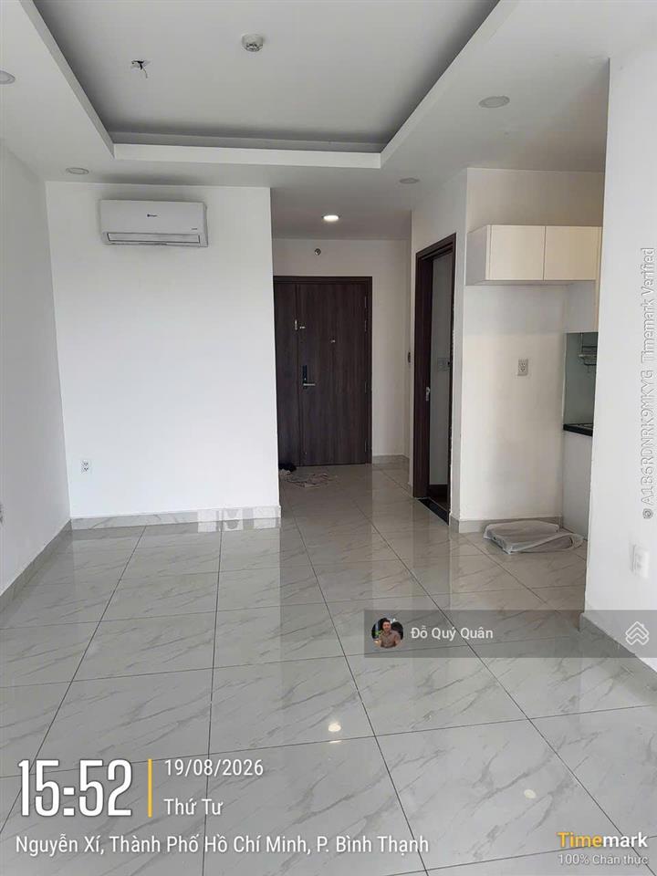 Cho thuê ch richmond city, nguyễn xí, bình thạnh 66m2, 2pn/2wc, giá siêu hời = 12tr/th