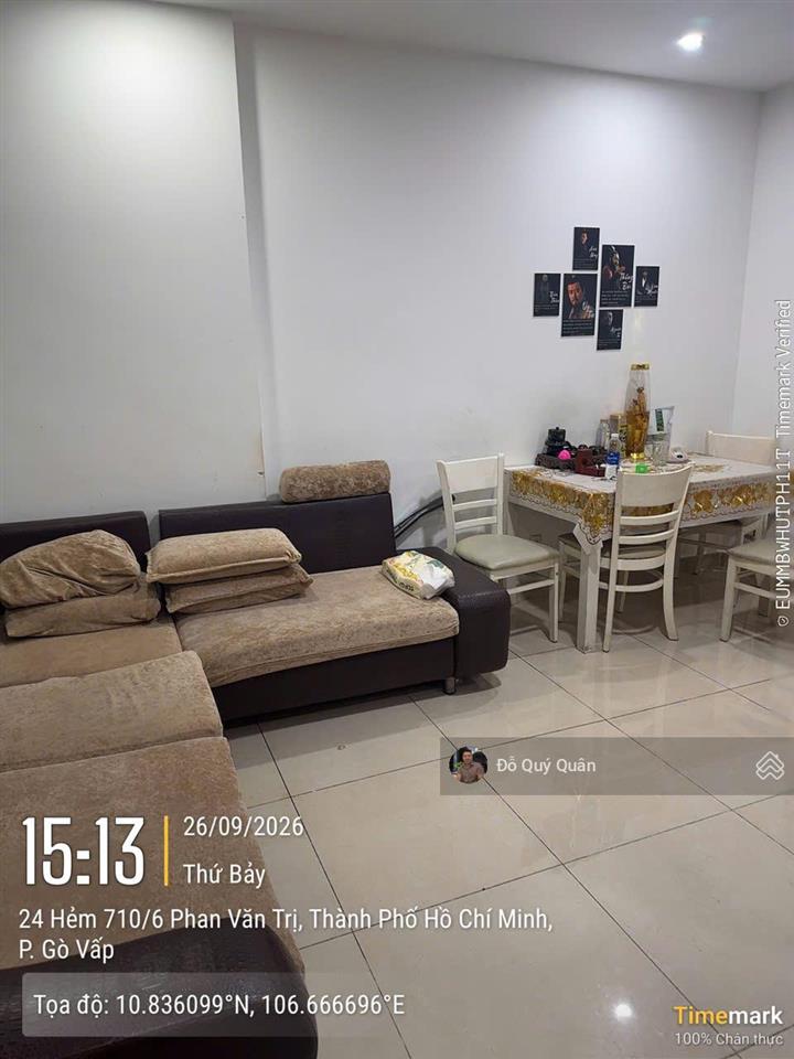 Cho thuê cc 2pn, 2wc, 72m2 = 13 triệu tại cityland park hills, gò vấp