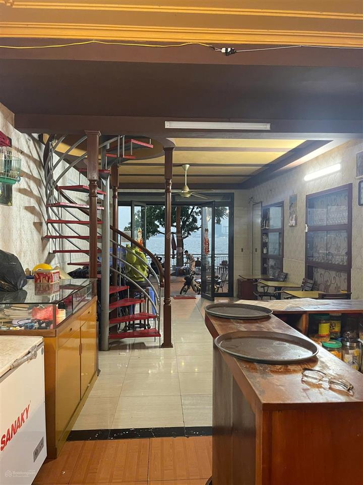 Bán nhà mặt hồ tây mp quảng khánh dt 105m2 mt 4.7m lô góc giá 1.5 tỷ/m2