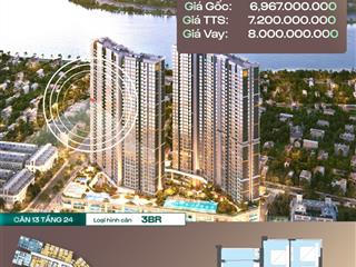 Bán căn hộ 3 phòng ngủ masteri rivera đà nẵng