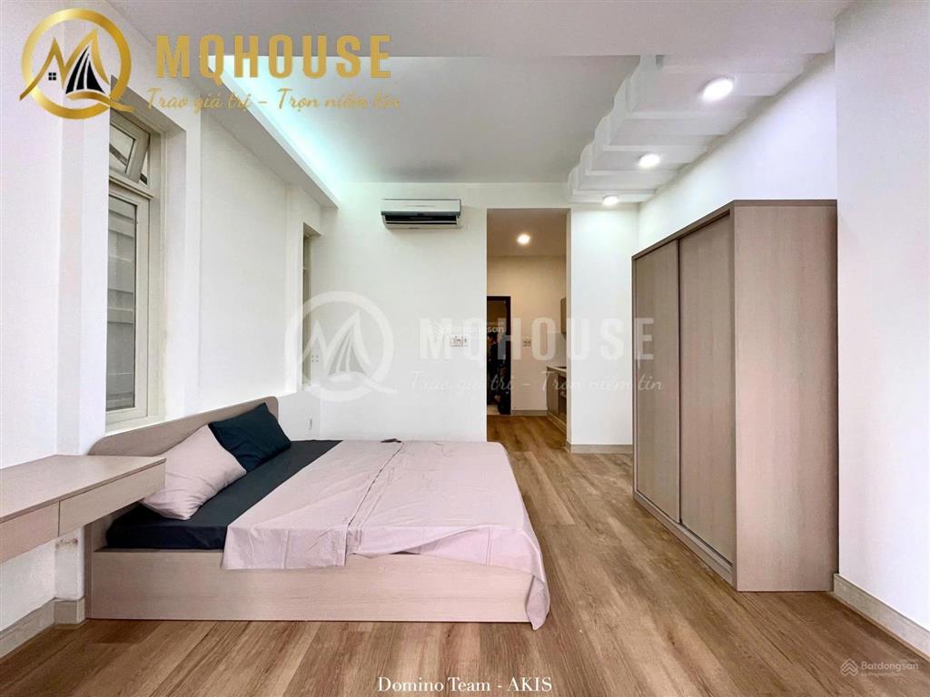 Cho thuê căn hộ quận 2 mới, có dọn phòng, bãi đỗ oto gần vòng xoay lương định của.  0931 846 ***