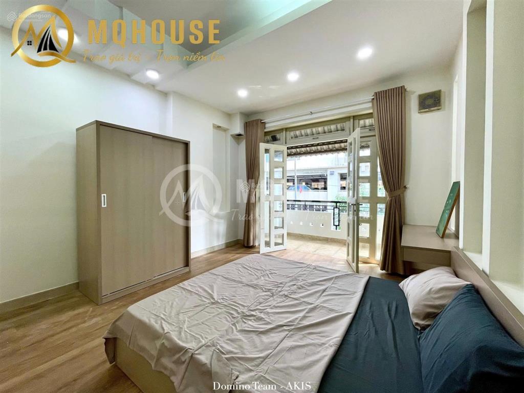 Cho thuê căn hộ quận 2 mới, có dọn phòng, bãi đỗ oto gần vòng xoay lương định của.  0931 846 ***