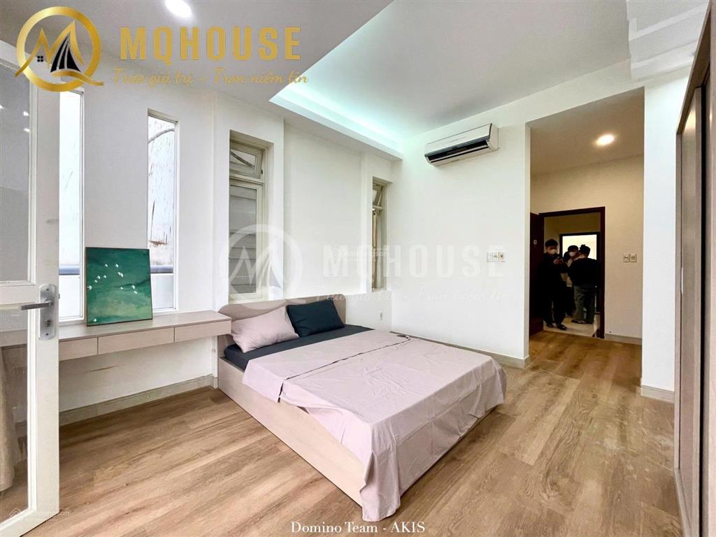 Cho thuê căn hộ quận 2 mới, có dọn phòng, bãi đỗ oto gần vòng xoay lương định của.  0931 846 ***