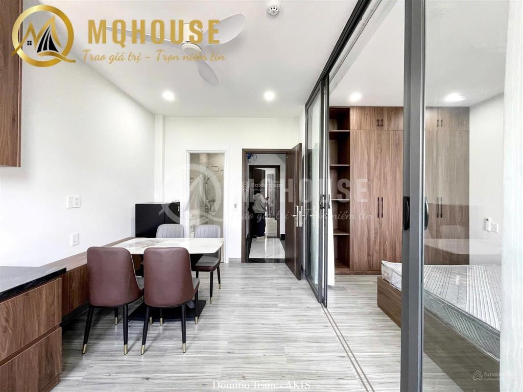 Căn hộ 1 pn mới xây, gần ubnd q2, đảo kim cương. nội thất mới, cho nuôi thú cưng, chỗ để oto