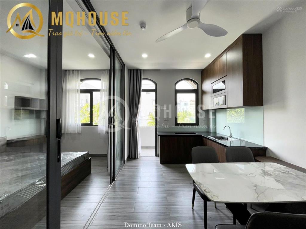 Căn hộ 1 pn mới xây, gần ubnd q2, đảo kim cương. nội thất mới, cho nuôi thú cưng, chỗ để oto
