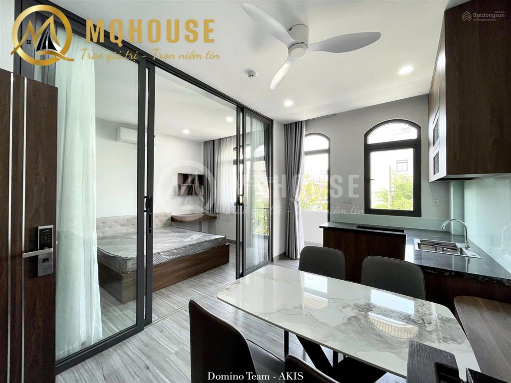 Căn hộ 1 pn mới xây, gần ubnd q2, đảo kim cương. nội thất mới, cho nuôi thú cưng, chỗ để oto