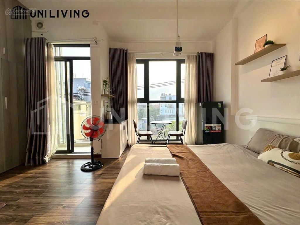 Cho thuê căn hộ studio/1pn thảo điền q2 có ban công , nội thất hiện đại . gần ga metro ,cầu sài gòn