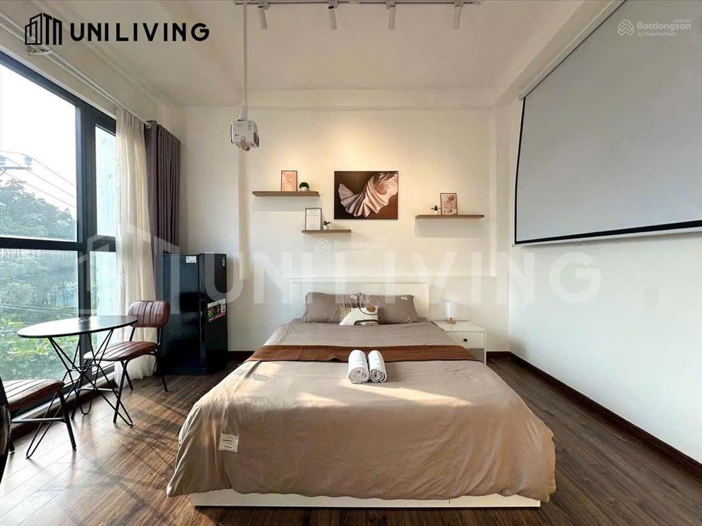Cho thuê căn hộ studio/1pn thảo điền q2 có ban công , nội thất hiện đại . gần ga metro ,cầu sài gòn