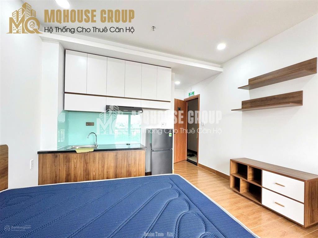 New q2  cho thuê 1pn/stu máy giặt riêng , ban công , gần chợ tân lập , homyland , lake view