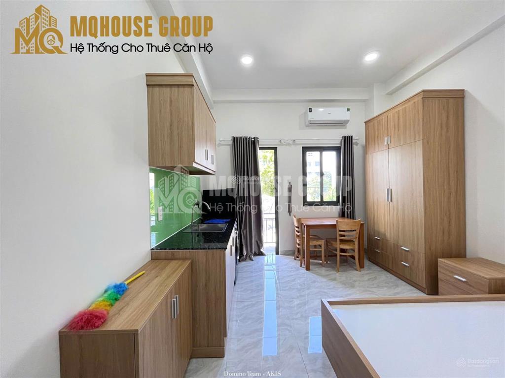 Cho thuê căn hộ ban công gần ubnd quận 2, đầy đủ tiện nghi, có chỗ để oto chỉ 6tr/tháng