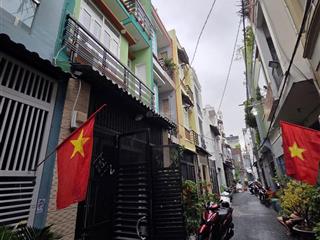 Hẻm 4m ngay lê lai, trường chinh. dt 3,7x11, trệt 1 lầu, btct, nhà đang ở.