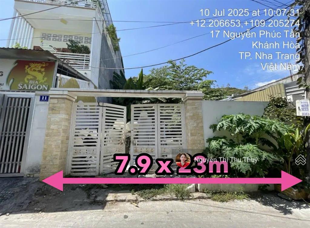 Bán lô đất đẹp p. nam nha trang