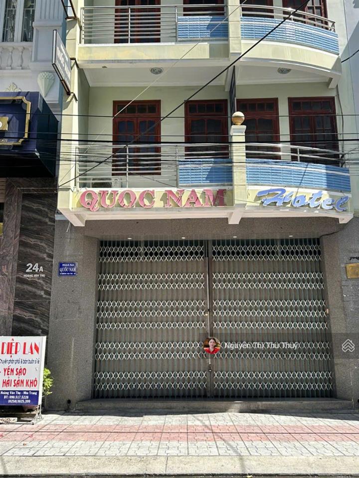 Bán khách sạn 32 phòng  hoàng văn thụ, gần chợ đầm  nha trang