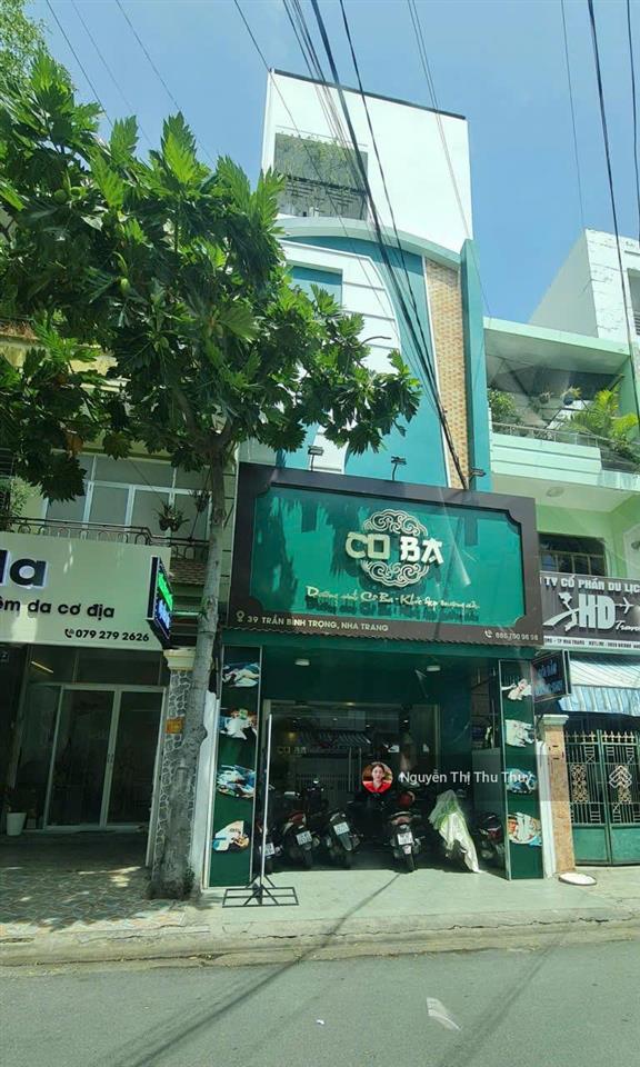 Bán nhà 6 tầng mặt tiền trần bình trọng  nha trang