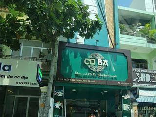 Bán nhà 6 tầng mặt tiền trần bình trọng  nha trang