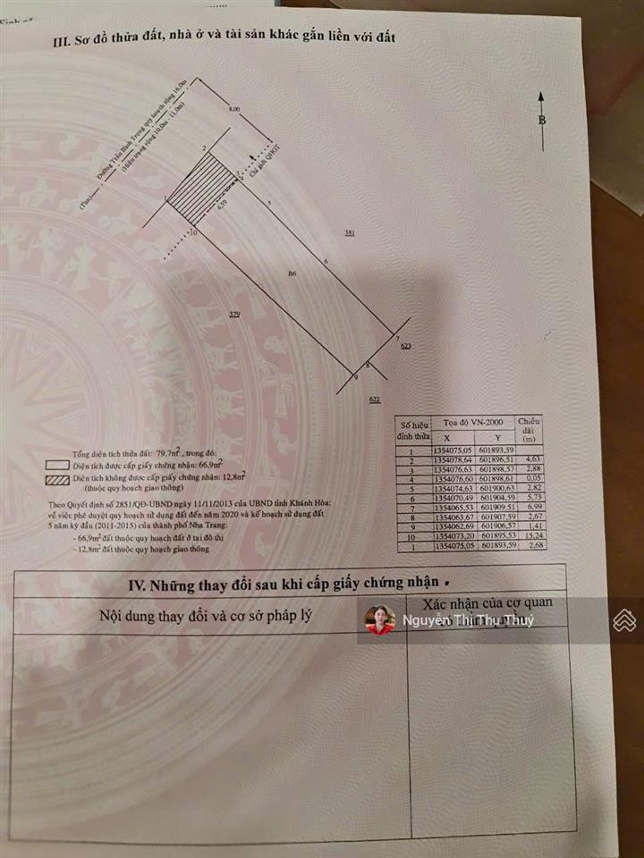 Bán nhà 6 tầng mặt tiền trần bình trọng  nha trang