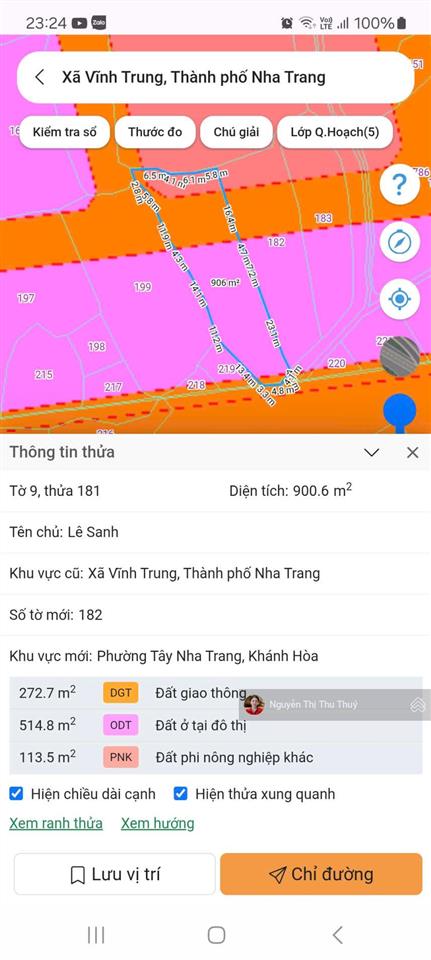 Đất mặt tiền võ nguyên giáp, thôn võ dõng  khu vĩnh trung  nha trang  phù hợp làm kho xưởng