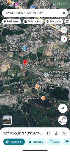 Đất mặt tiền võ nguyên giáp, thôn võ dõng  khu vĩnh trung  nha trang  phù hợp làm kho xưởng