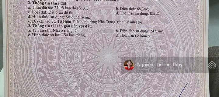 Bán nhà 4 tầng mặt tiền tô hiến thành  giá 26 tỷ