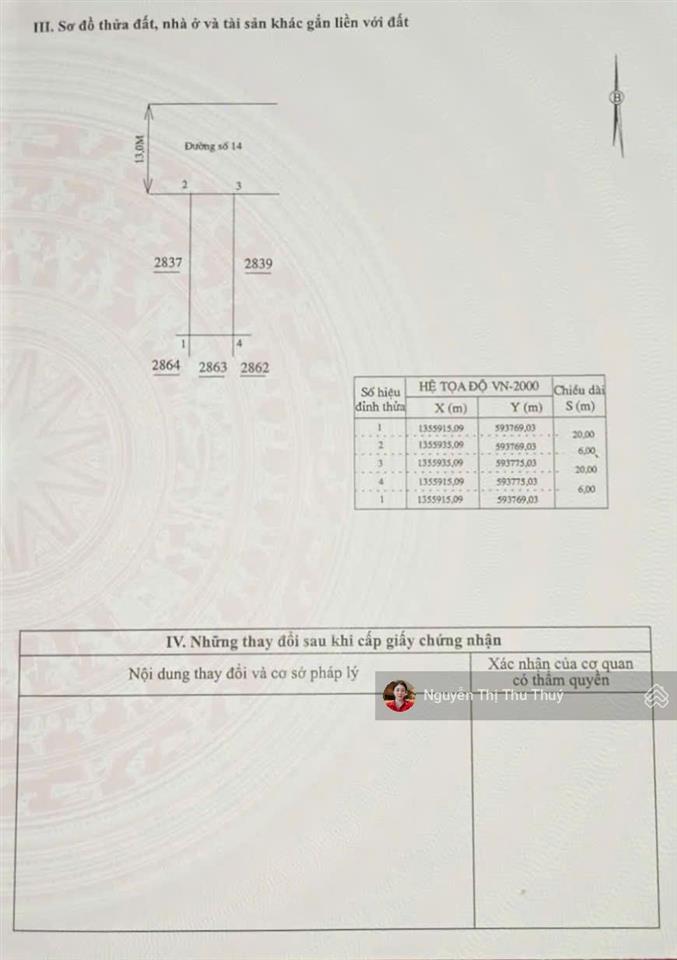 Lô đất đường nhựa rộng 13m  tại kdc phú ân nam 2 (diên an cũ), xã diên khánh
