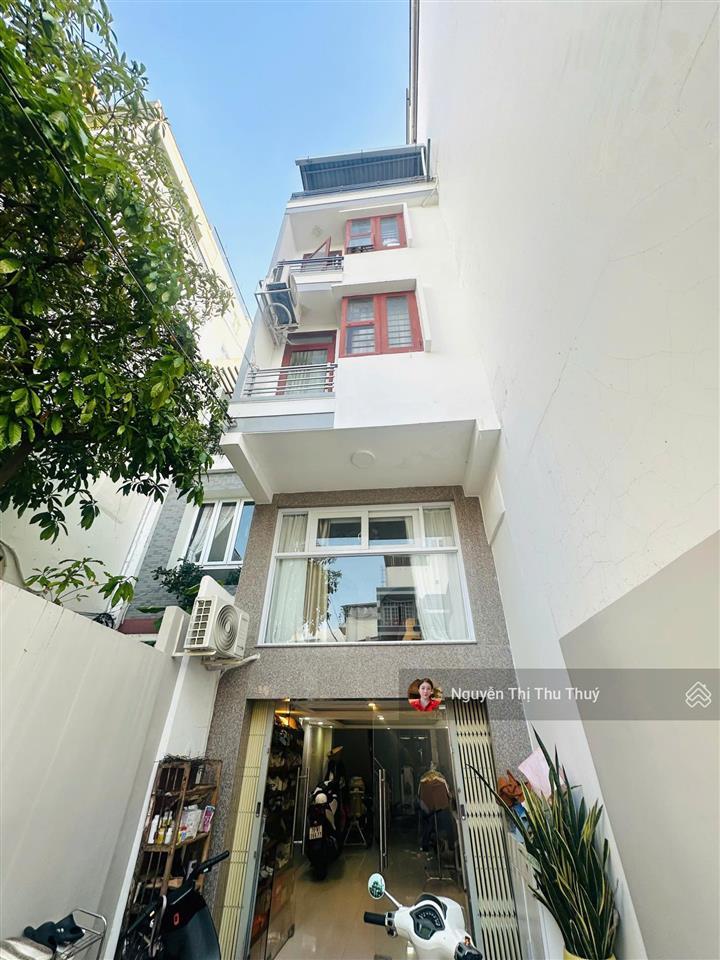 Bán nhà mặt tiền khu phố tây  trần quang khải, nha trang  4 tầng 1 tum kiên cố